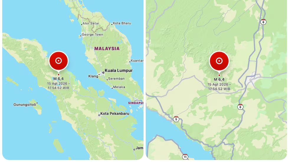 Segundo terremoto sacude a Indonesia en menos de 24 horas, ¿cuál fue la magnitud y el epicentro?